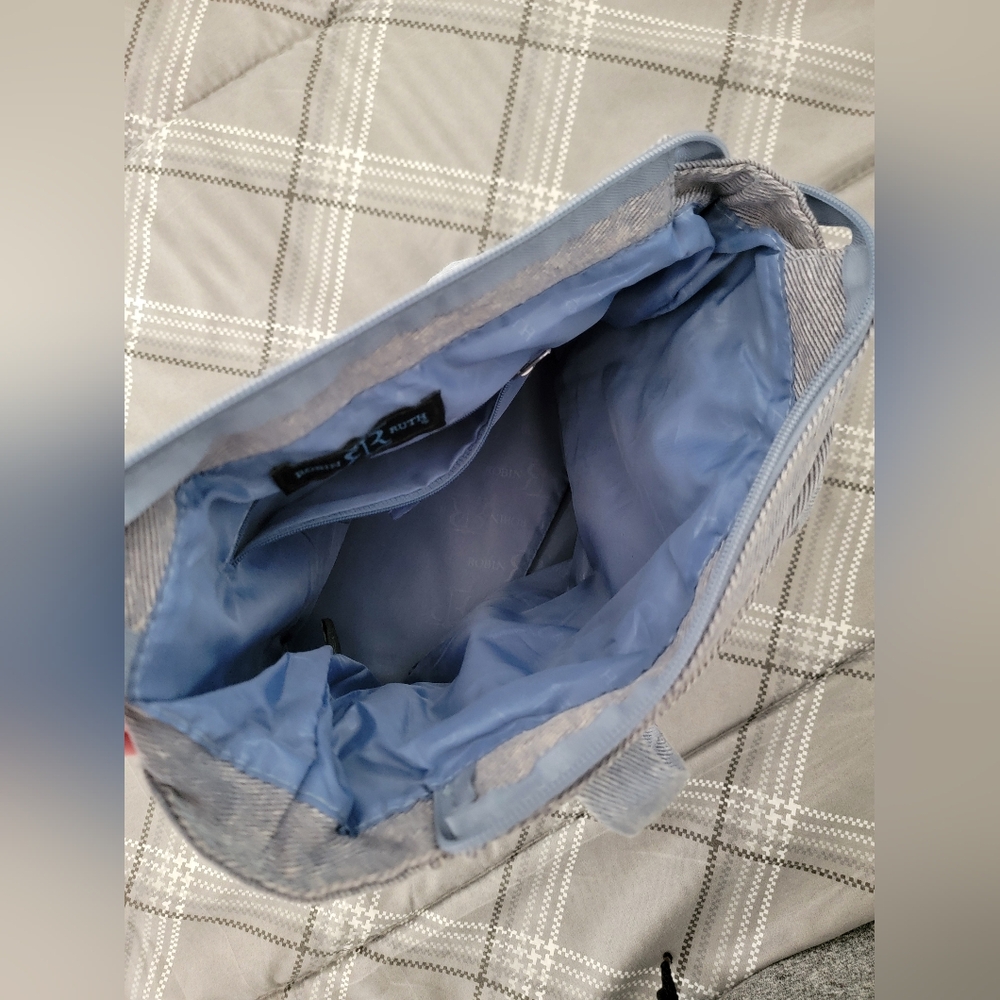 Robin Ruth French Riviera Blue Purse - Picture 4 of 4